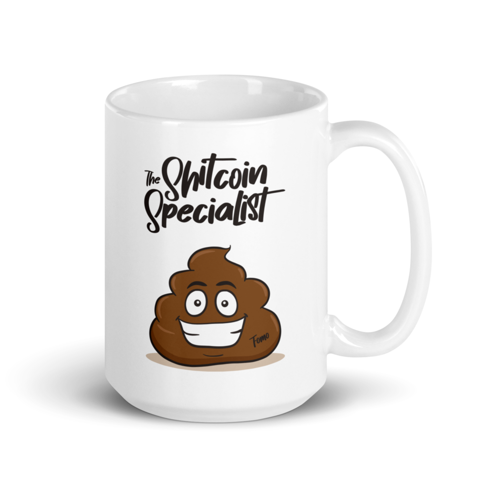 The Shitcoin Specialist mug