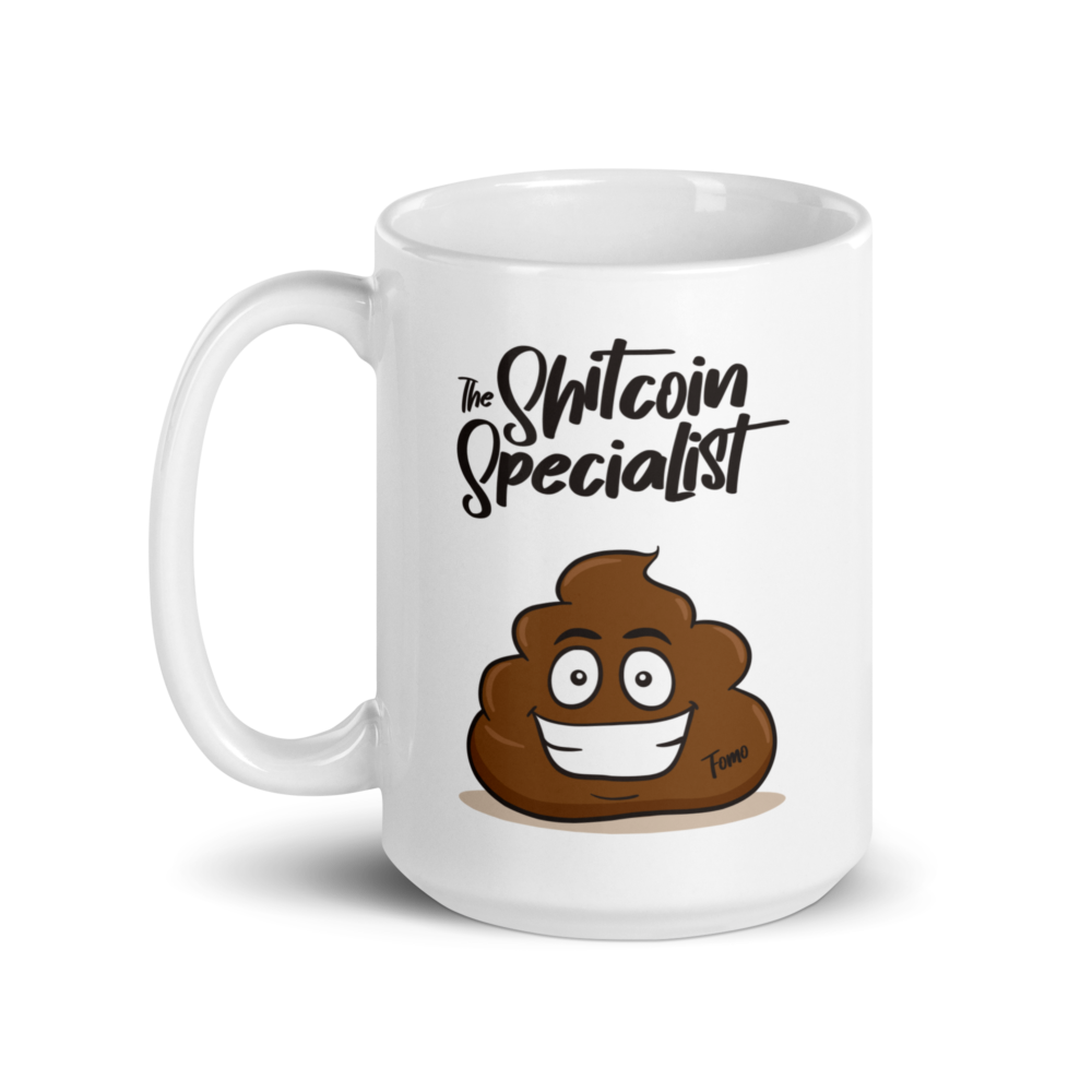 The Shitcoin Specialist mug