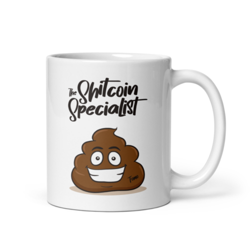 The Shitcoin Specialist mug