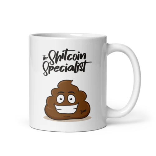 The Shitcoin Specialist mug