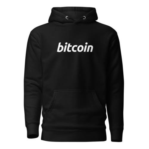 unisex premium hoodie black front 6501d25ff1a2b - Bitcoin Black Premium Hoodie