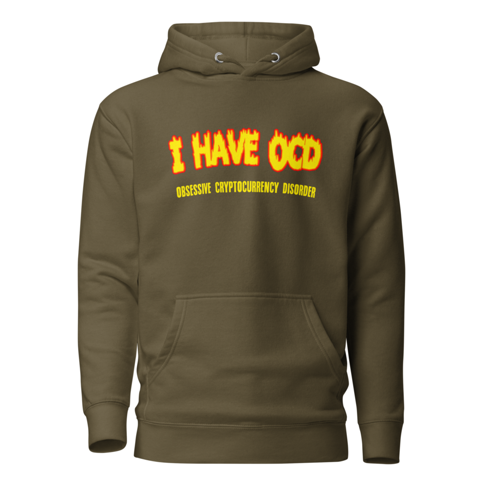 unisex premium hoodie military green front 64fdf48515c5a - I Have OCD Hoodie