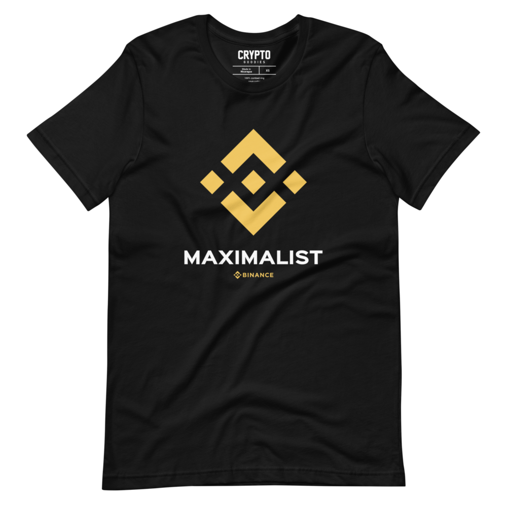 unisex staple t shirt black front 6501da7e43fec - BNB Maximalist x Binance T-Shirt
