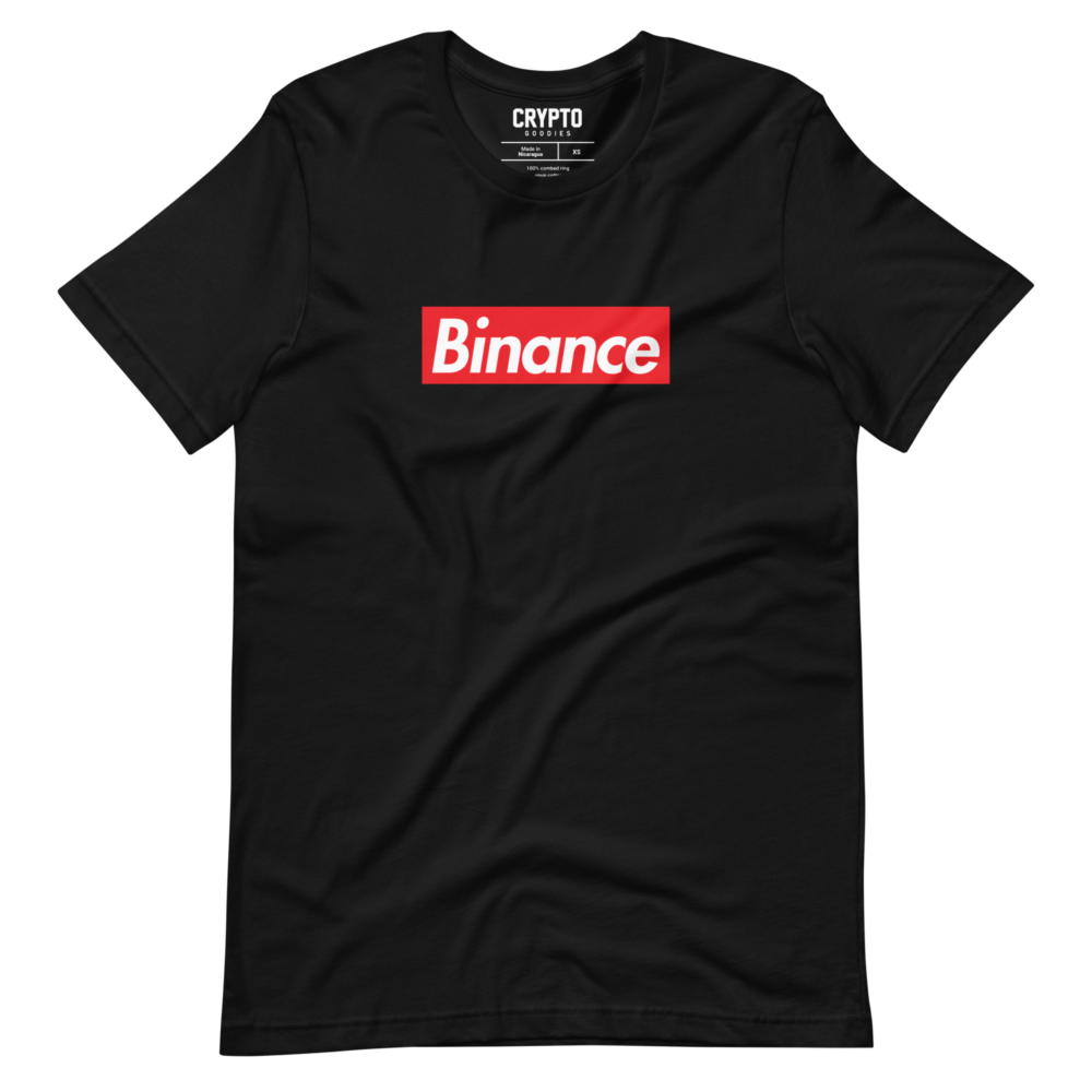 unisex staple t shirt black front 6501dcdc1ddc3 - Binance (RED) T-Shirt