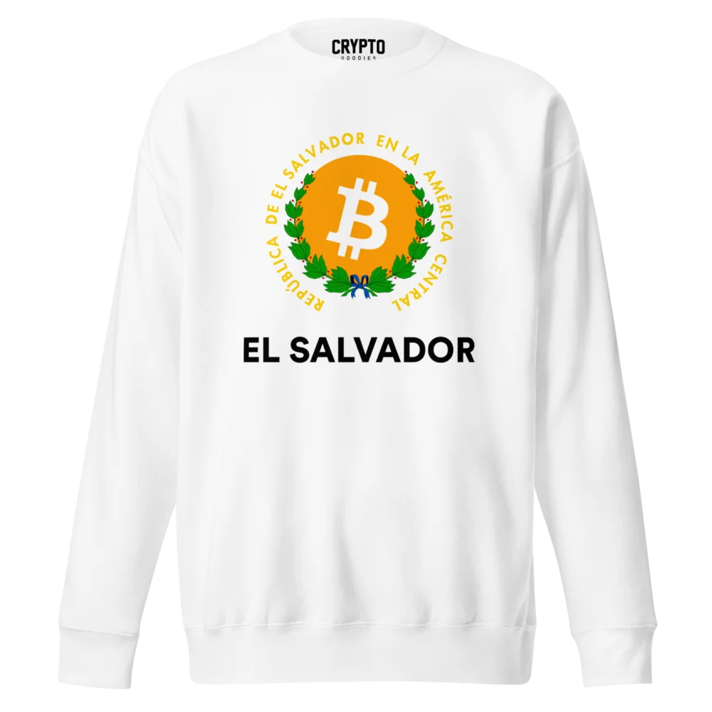 Bitcoin: El Salvador Premium Sweatshirt