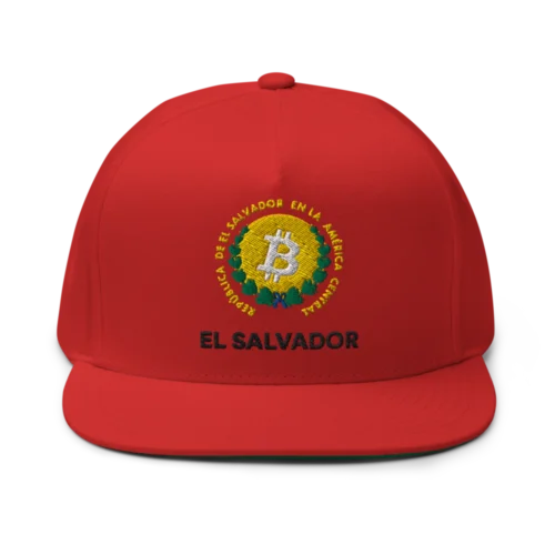 Bitcoin El Salvador Snapback Hat