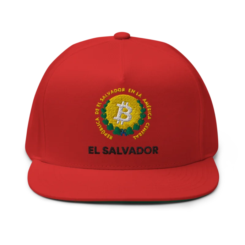 Bitcoin El Salvador Snapback Hat