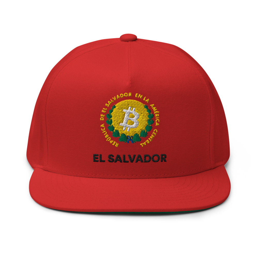 Bitcoin El Salvador Snapback Hat