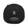 Bitcoin Flag Distressed Baseball Cap