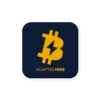 Bitcoin Lightning Network Payments Accepted Here Sticker