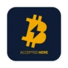 Bitcoin Lightning Network Payments Accepted Here Sticker