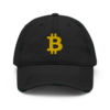 Bitcoin YLW Distressed Baseball Cap
