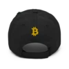 Bitcoin YLW Distressed Baseball Cap