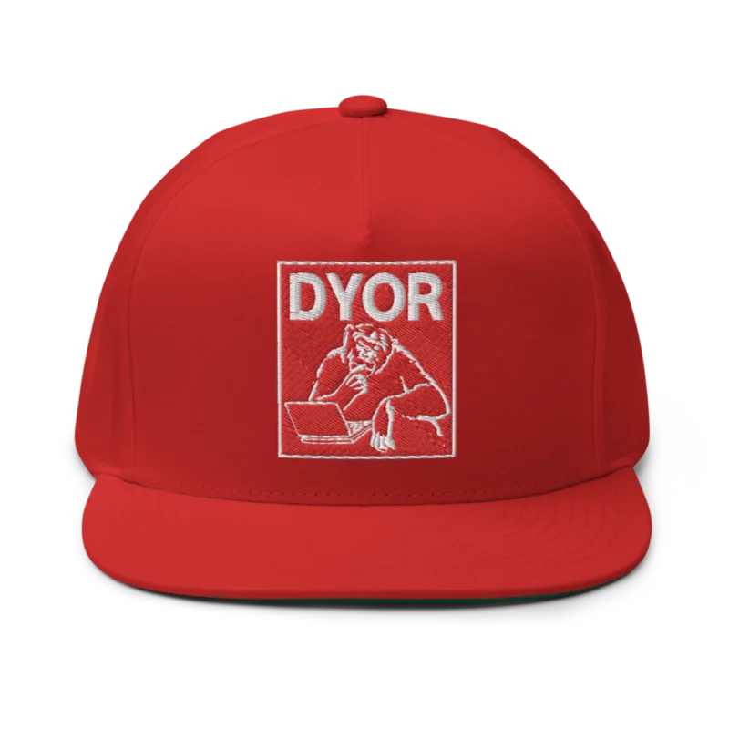 DYOR Snapback Hat