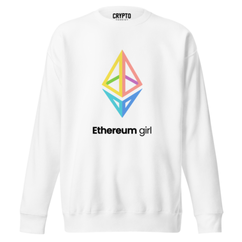 Ethereum Girl Sweatshirt