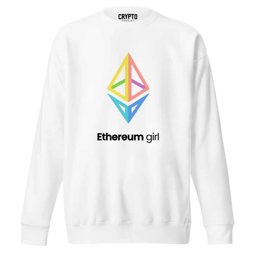 Ethereum Girl Sweatshirt