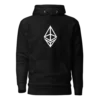 Ethereum Outline Logo Hoodie