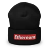 Ethereum (RED) Cuffed Beanie