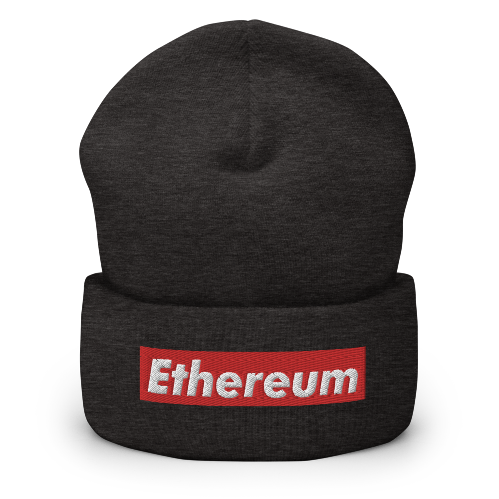 Ethereum (RED) Cuffed Beanie