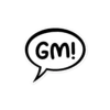 Good Morning (GM) Sticker