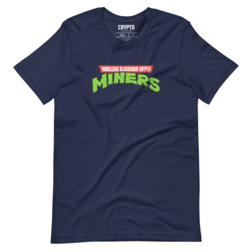 Middleage Blockchain Crypto Miners T-Shirt