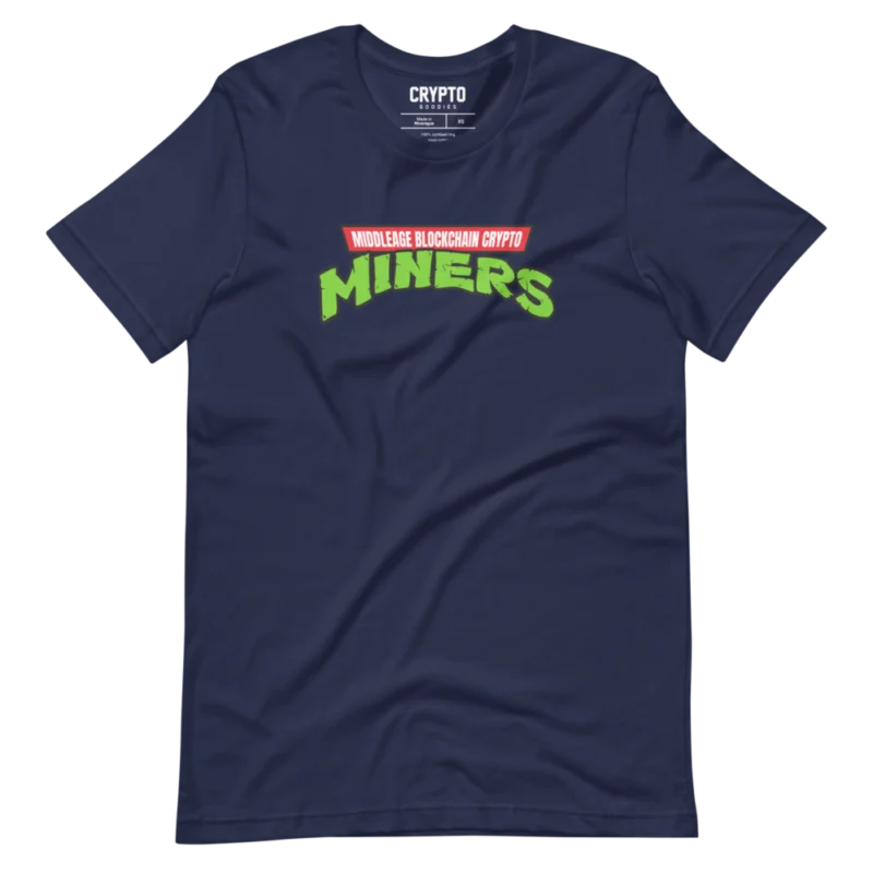 Middleage Blockchain Crypto Miners T-Shirt