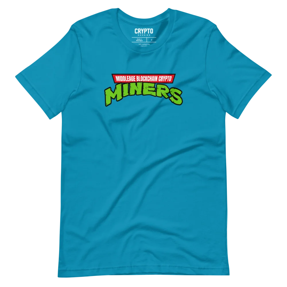 Middleage Blockchain Crypto Miners T-Shirt