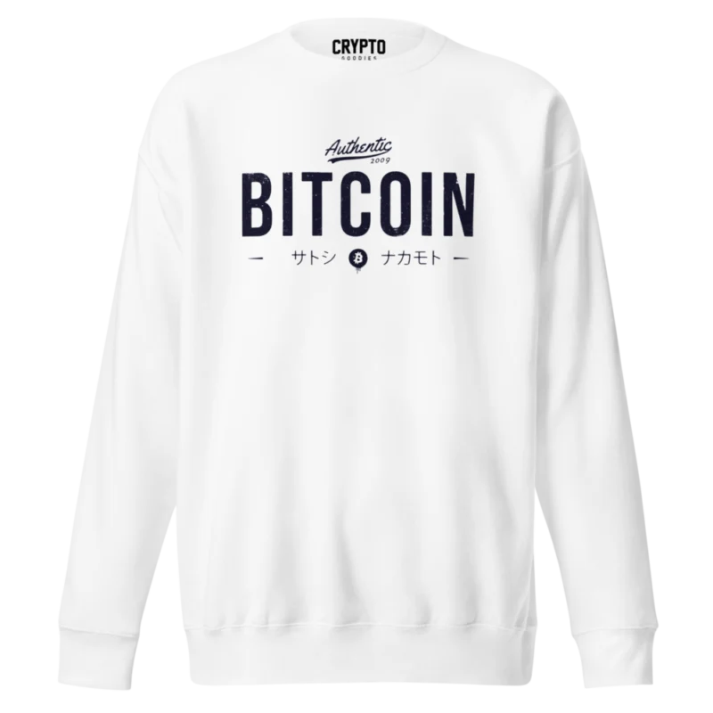 Bitcoin Authentic 2009 Sweatshirt