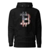 Bitcoin USA Flag Hoodie