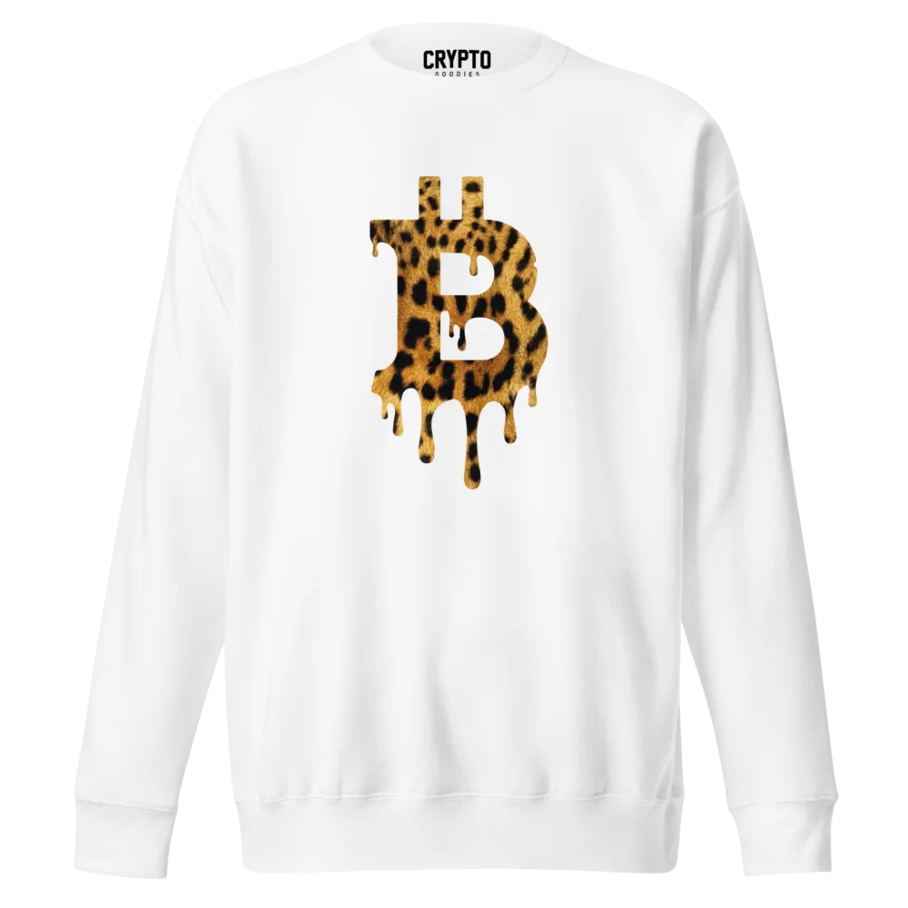 Bitcoin x Melting Leopard Sweatshirt