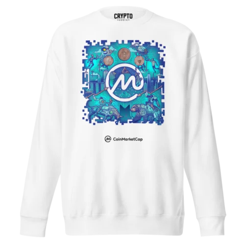 CoinMarketCap Illustration Doodle Sweatshirt