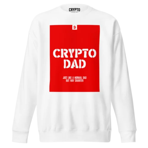 Crypto Dad (RED) Sweatshirt