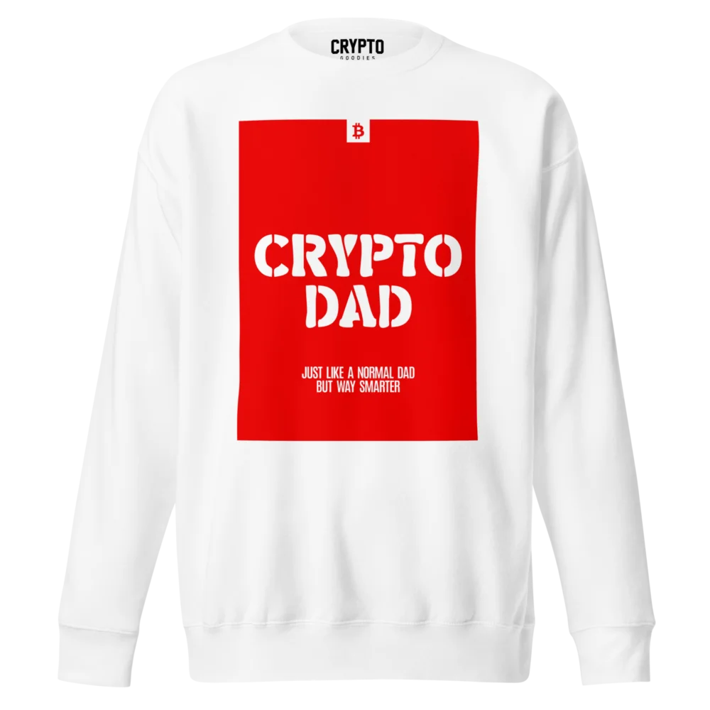 Crypto Dad (RED) Sweatshirt