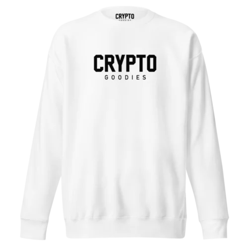 Crypto Goodies White Sweatshirt