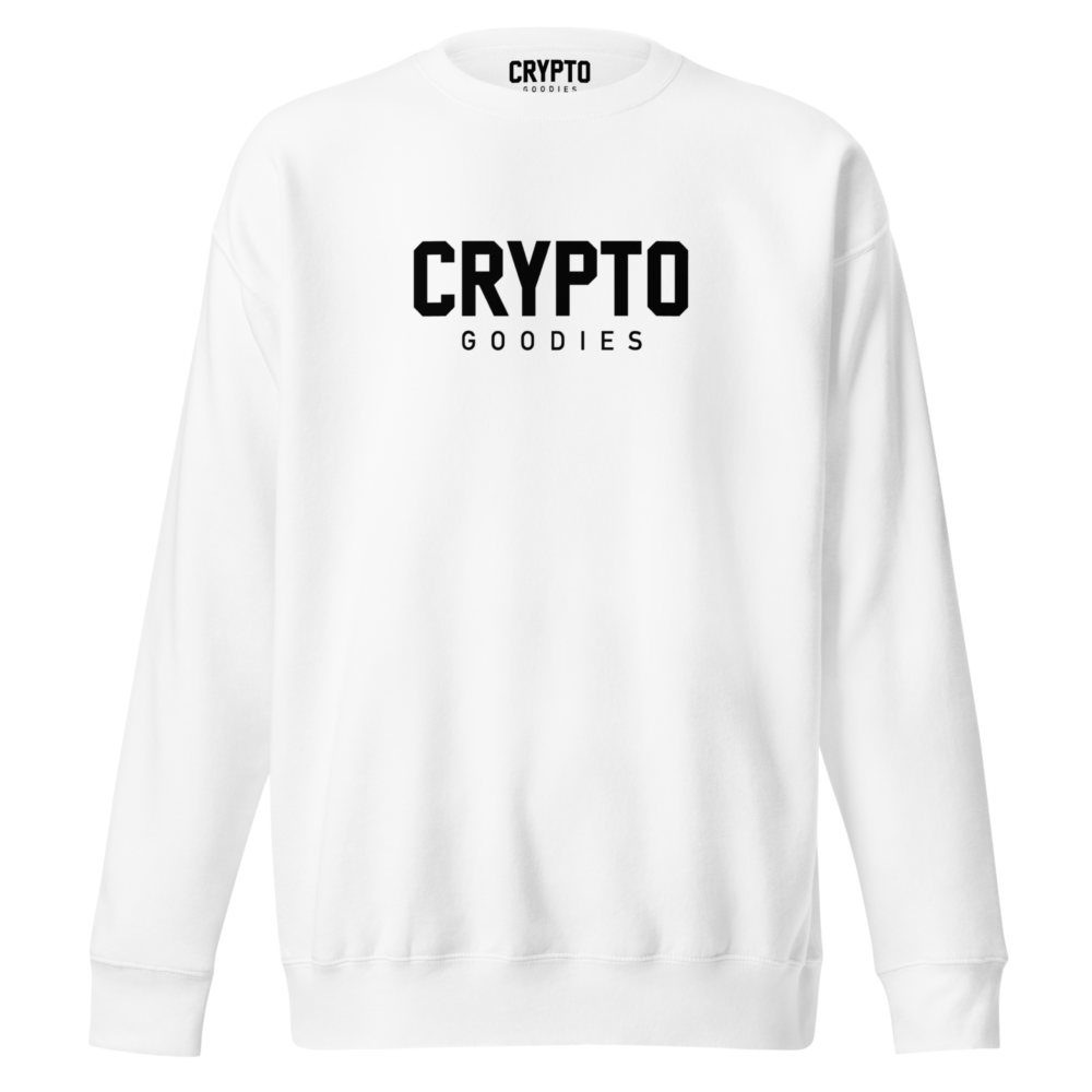 Crypto Goodies White Sweatshirt