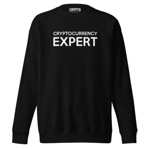 Cryptocurrency Expert Sweatshirt