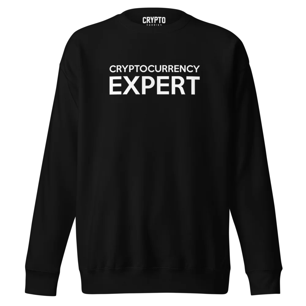 Cryptocurrency Expert Sweatshirt