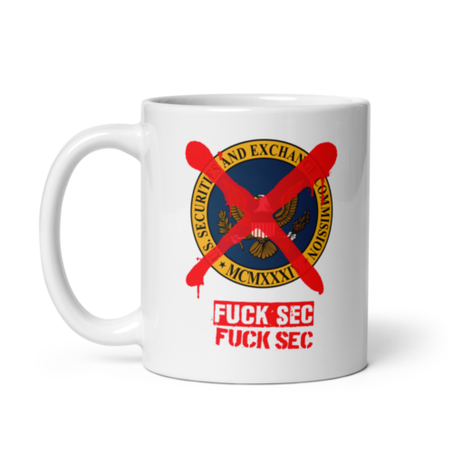 FUCK SEC Mug