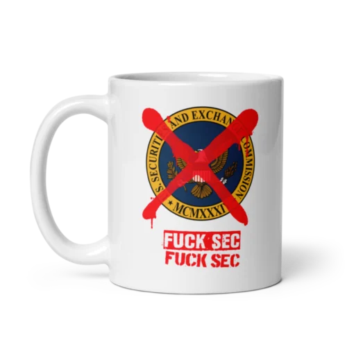 FUCK SEC Mug