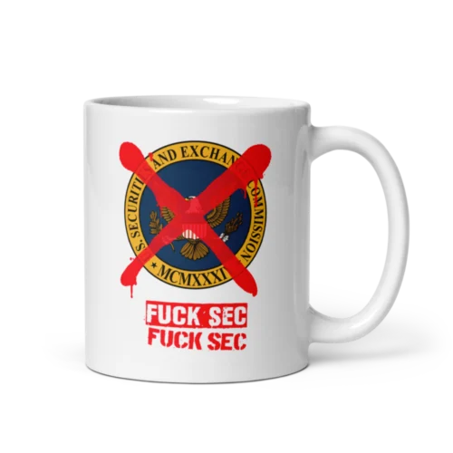 FUCK SEC Mug