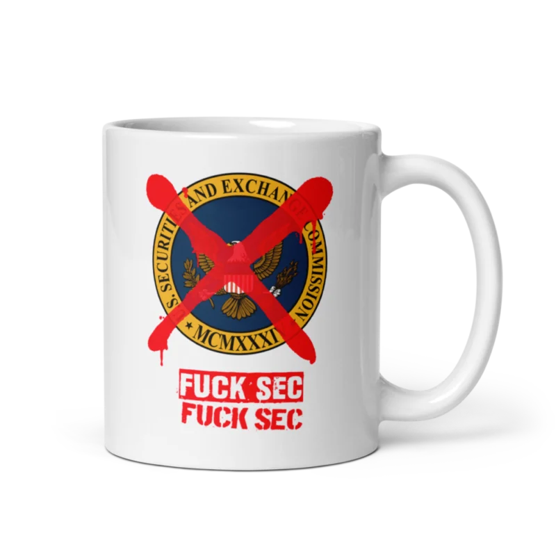FUCK SEC Mug