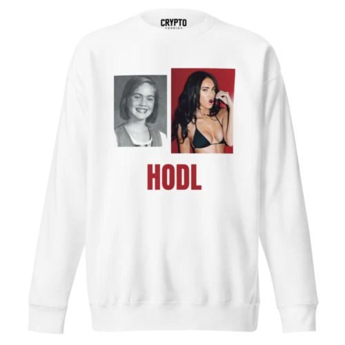 HODL Megan Fox Meme Sweatshirt