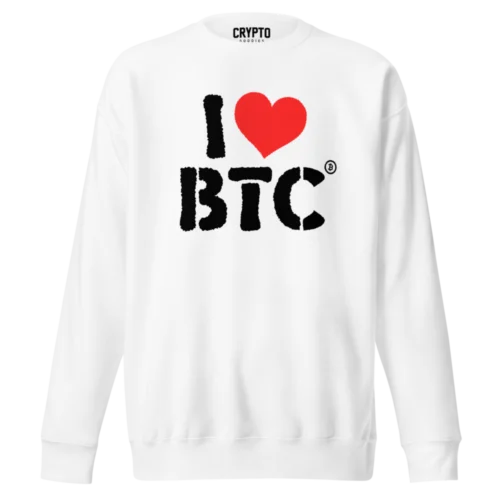 I Love BTC Sweatshirt