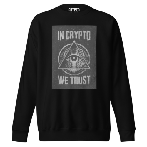 In Crypto We Trust Sweatshirt