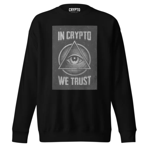 In Crypto We Trust Sweatshirt