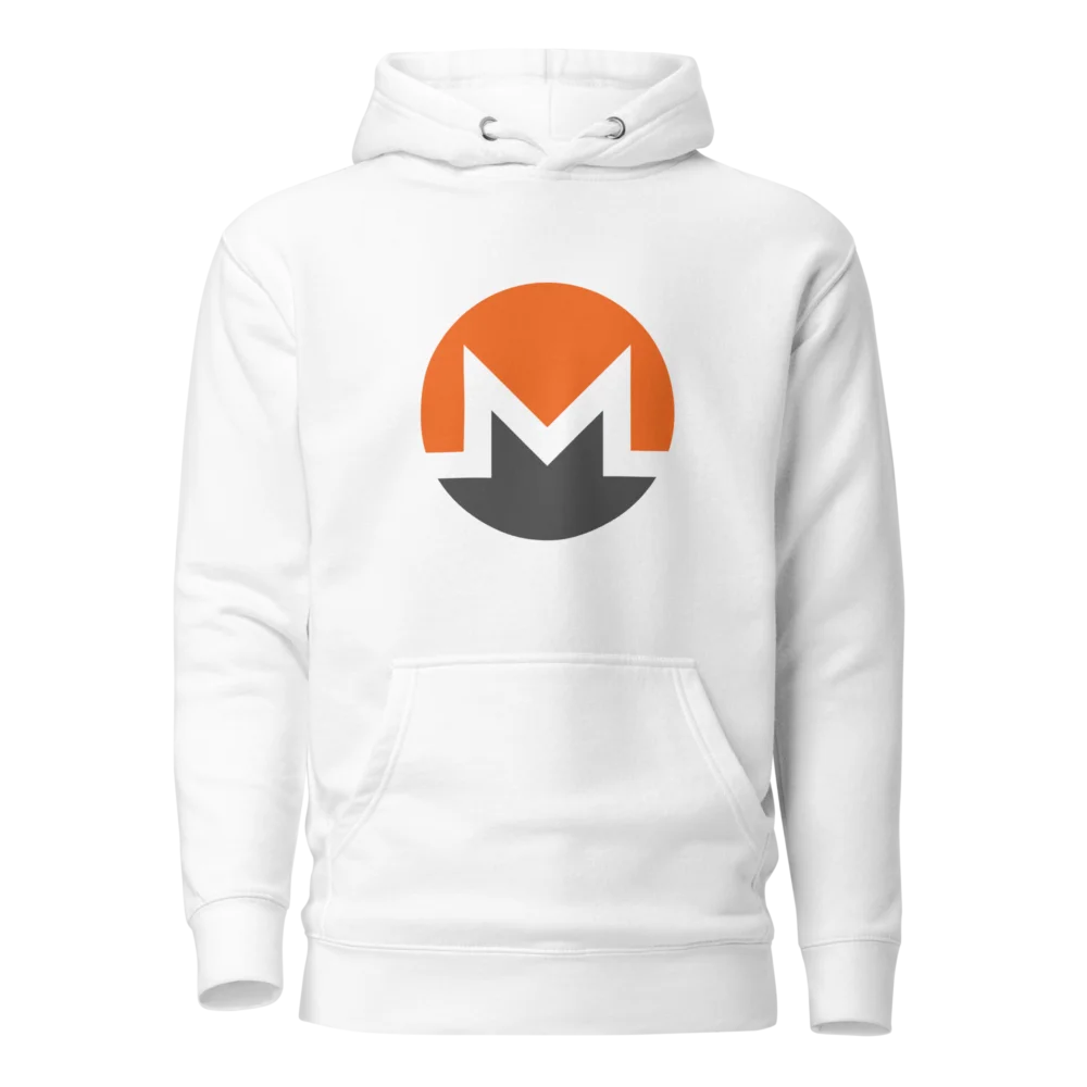 Monero Large Logo Hoodie