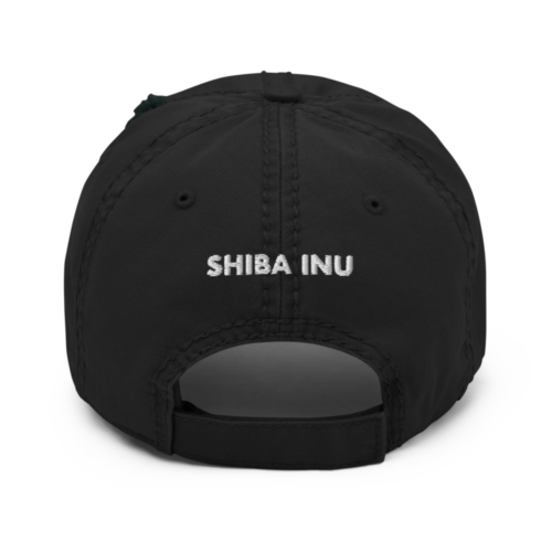 SHiba Inu Distressed Baseball Cap