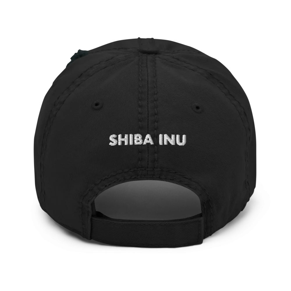 SHiba Inu Distressed Baseball Cap - Image 2