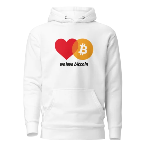 We Love Bitcoin Hoodie