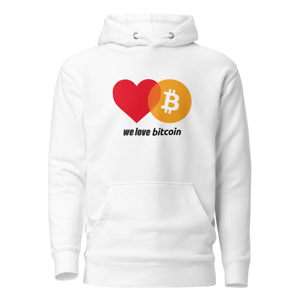 We Love Bitcoin Hoodie